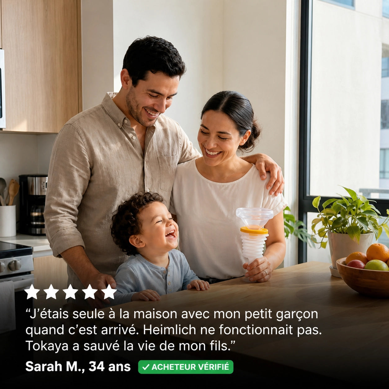 Le dispositif anti-étouffement qui sauve des vies quand Heimlich échoue