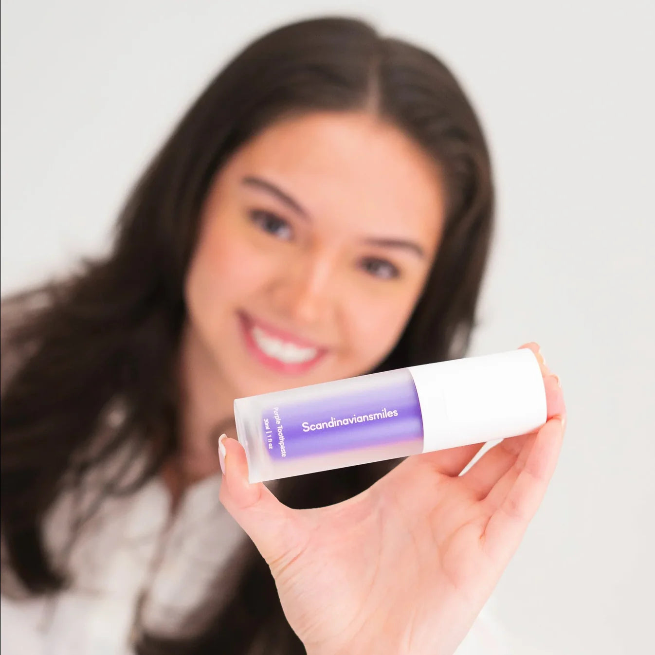 ScandinavianSmiles – Dentifrice violet blanchissant