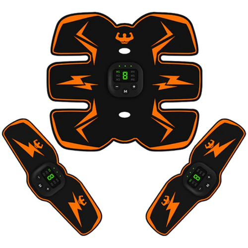 PowerFit – Pack d'électrostimulation pour abdos, bras et jambes