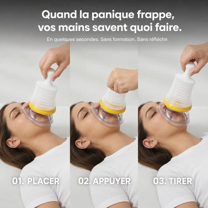 Le dispositif anti-étouffement qui sauve des vies quand Heimlich échoue