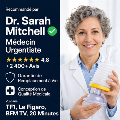 Le dispositif anti-étouffement qui sauve des vies quand Heimlich échoue