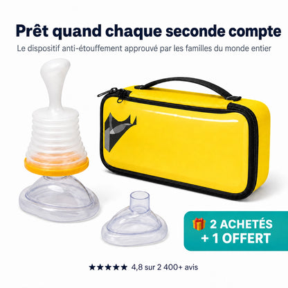 Le dispositif anti-étouffement qui sauve des vies quand Heimlich échoue