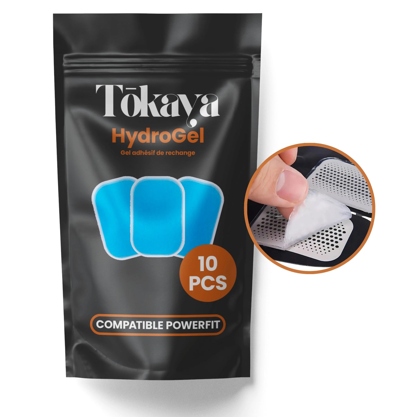 HydroGel - Gel adhésif de rechange pour PowerFit